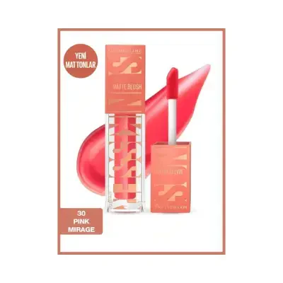 Maybelline New York Sunkisser Likit Mat Allık - 30 Pink Mirage - 1