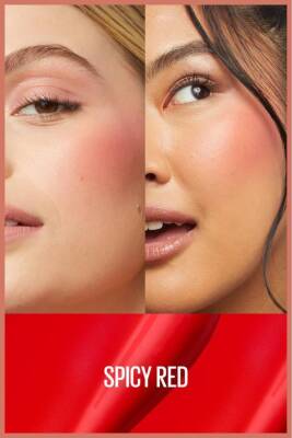Maybelline New York Sunkisser Likit Mat Allık- 36 Spicy Red - 3