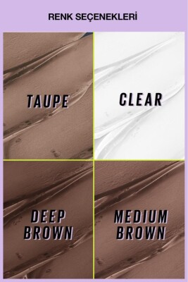 Maybelline New York Super Lock Brow Glue Kaş Sabitleyici Maskara 7 ml - Medium Brown - 3