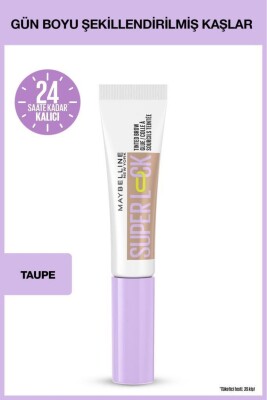 Maybelline New York Super Lock Brow Glue Kaş Sabitleyici Maskara 7 ml - Taupe - 2
