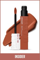 Maybelline New York Super Stay Matte Ink Likit Mat Ruj - 500 Insider - 3