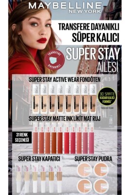 Maybelline New York Super Stay Matte Ink Likit Mat Ruj - 510 Charmer - 4
