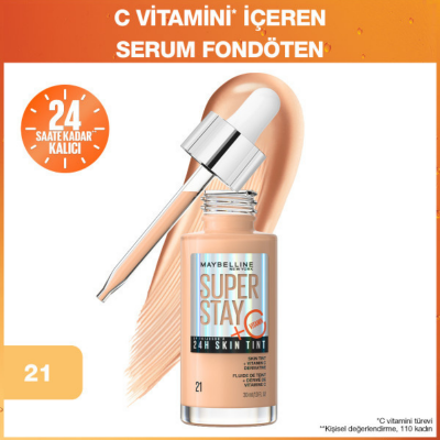 Maybelline New York Super Stay Skin Tint Fondöten - 21 - 2