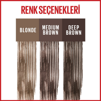 Maybelline New York Tattoo Brow 36h Styling Gel - 260 Deep Brown - 6