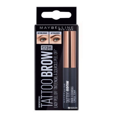 Maybelline New York Tattoo Brow Geçici Kaş Dövmesi - Light Brown - 3