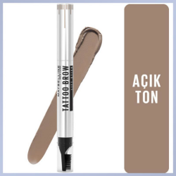 Maybelline New York Tattoo Brow Lift Kaş Kalemi- 01 Blonde (Açık Ton) - 2