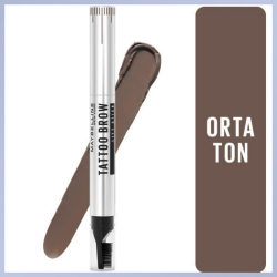 Maybelline New York Tattoo Brow Lift Kaş Kalemi- 03 Medium Brown(Orta Ton) - 2