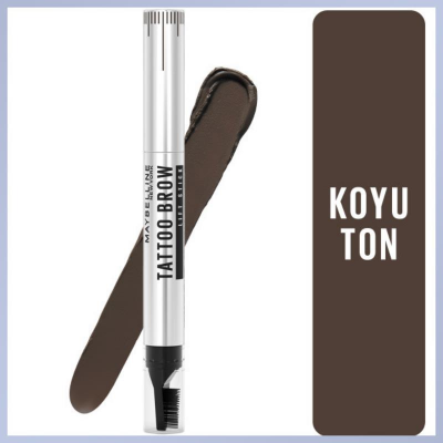 Maybelline New York Tattoo Brow Lift Kaş Kalemi - 04 Deep Brown (Koyu Ton) - 2