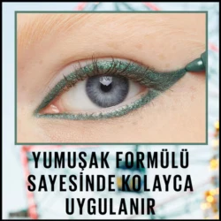 Maybelline New York Tattoo Liner Jel Göz Kalemi - 817 Vivid Green - 3