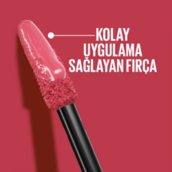 Maybelline Super Stay Vinyl Ink Likit Parlak Ruj - 160 Sultry - 4