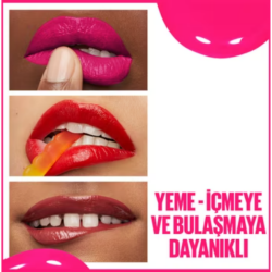 Maybelline Super Stay Vinyl Ink Likit Parlak Ruj - 160 Sultry - 6