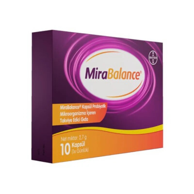 Mirabalance Adult Probiyotik 10 Kapsül - Bayer