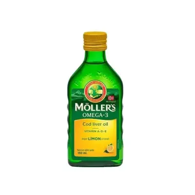 Möller's Omega 3 Takviye Edici Gıda Limonlu 150 ml - 1