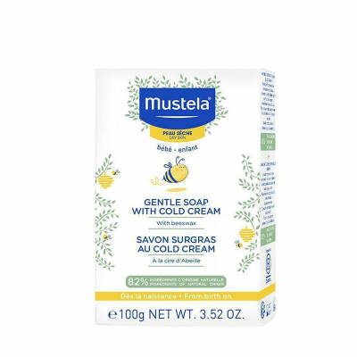Mustela Cold Cream İçeren Temizleyici Sabun 100 gr - 1