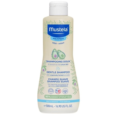 Mustela Gentle Göz Yakmayan Bebek Şampuanı 500 ml - 2
