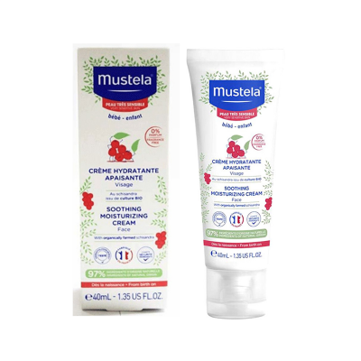 Mustela Soothing Moisturizing Cream Face 40 ml - 1