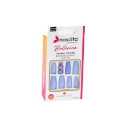 Nascita 24'lü Ballerina Renkli Takma Tırnak - 158 - Nascita
