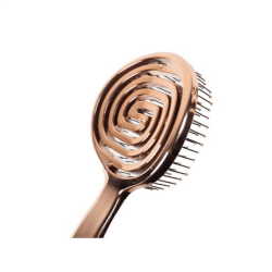 Nascita 3D Flexi Kontrol Açma Tarama Saç Fırçası Krom - 35 - 2