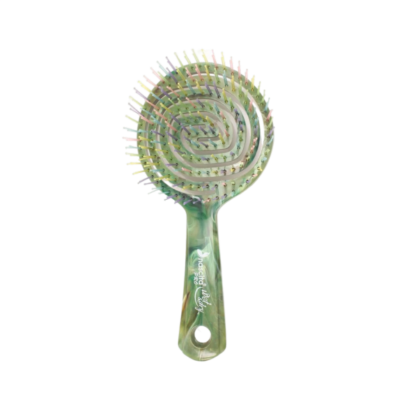 Nascita Pro Üç Boyutlu Oval Saç Fırçası - 17 Yeşil Mermer - 1
