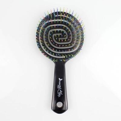 Nascita Pro Üç Boyutlu Yuvarlak Spiral Saç Fırçası-05 Siyah - 1