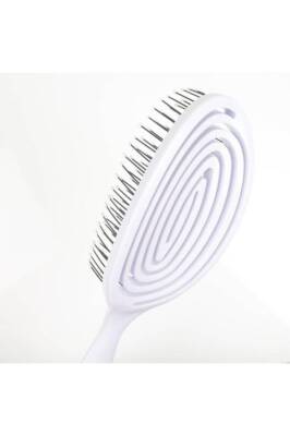 Nascita Pro Wet & Dry Üç Boyutlu Oval Saç Fırçası - 03 Beyaz - 2