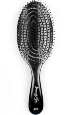 Nascita Pro Wet & Dry Üç Boyutlu Oval Saç Fırçası - 03 Siyah - 1