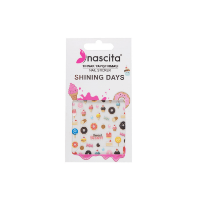 Nascita Sweet Desert Tırnak Stickerı - 25 - 1