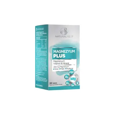 Naturalnest Magnezyum Plus 30 Tablet - 1