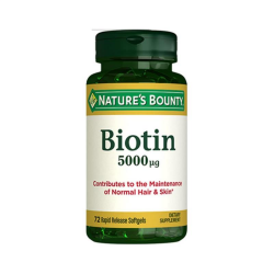 Natures Bounty 5000 mcg Biotin 72 Kapsül - Nature's Bounty