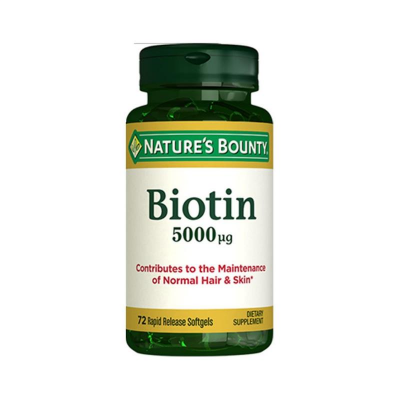 Natures Bounty 5000 mcg Biotin 72 Kapsül - 1
