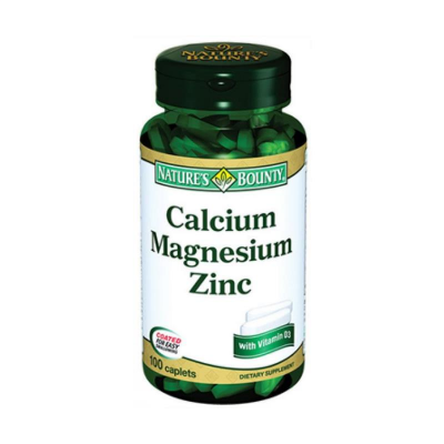 Natures Bounty Calcium Magnesium Zinc 100 Tablet - 1