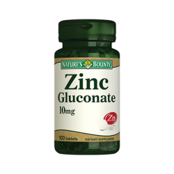 Natures Bounty Zinc Gluconate 10 mg 100 Tablet - Natures Bounty