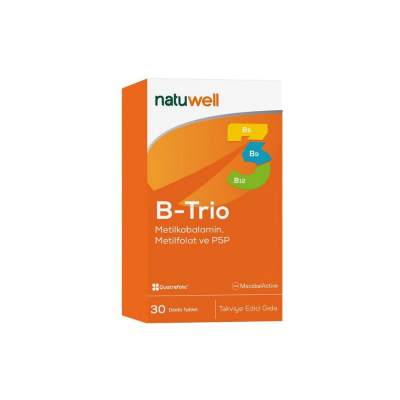 Natuwell B-Trio 30 Dilaltı Tablet - 1