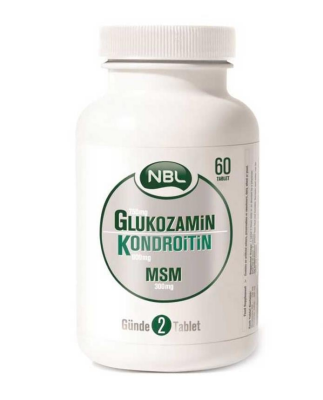 Nbl Glukozamin Kondroitin Msm 60 Tablet - 1