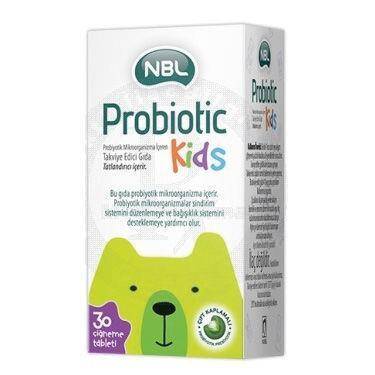 NBL Probiotic Kids 30 Çiğneme Tableti - 1