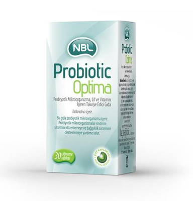 Nbl Probiotic Optima Takviye Edici Gıda 30 Tablet - 1