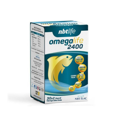 NBT Life Omegalife 2400 60 Kapsül - 2