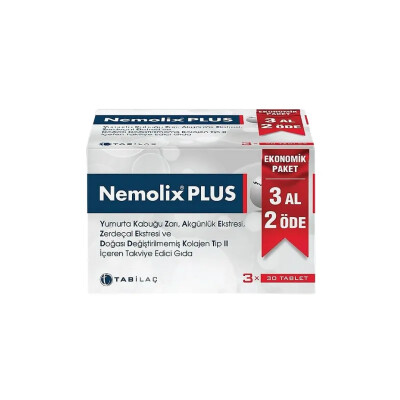 Nemolix Plus 30 Tablet 3 Al 2 Öde - 1