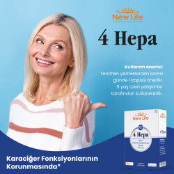 New Life 4 Hepa 30 Yumuşak Kapsül - 7