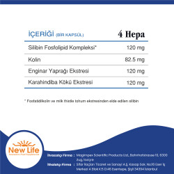 New Life 4 Hepa 30 Yumuşak Kapsül - 8