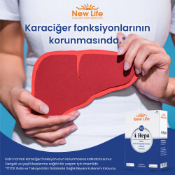 New Life 4 Hepa 30 Yumuşak Kapsül - 9