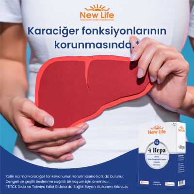 New Life 4 Hepa 30 Yumuşak Kapsül - 9