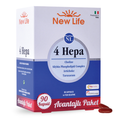 New Life 4 Hepa 90 Kapsül - 1