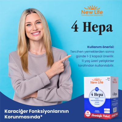New Life 4 Hepa 90 Kapsül - 5
