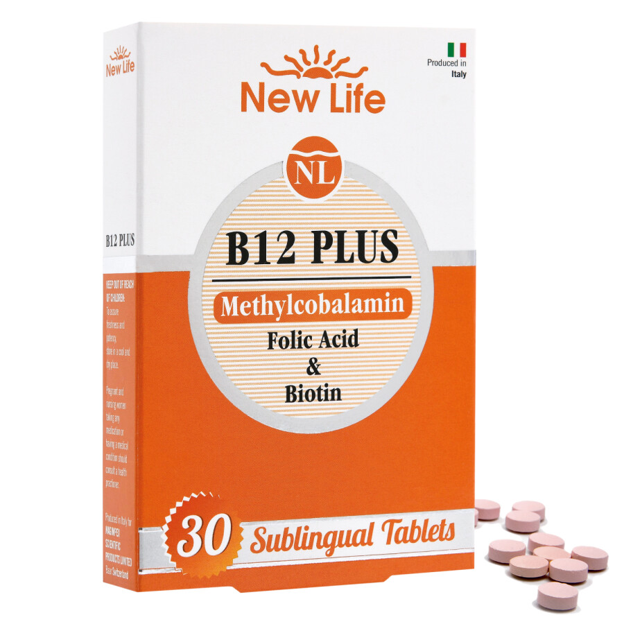 New Life B12 Plus 30 Tablet -1