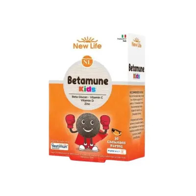 New Life Betamune Kids 30 Çiğneme Tableti - 1