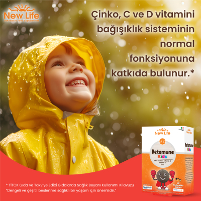 New Life Betamune Kids 30 Çiğneme Tableti - 5