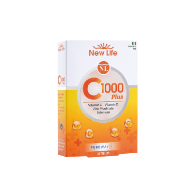 New Life C-1000 Plus Takviye Edici Gıda 30 Kapsül - 3