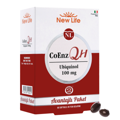 New Life CoEnz QH 100 mg 60 Yumuşak Kapsül - 5