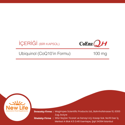 New Life Coenz Qh 100mg 30 Kapsül - 6